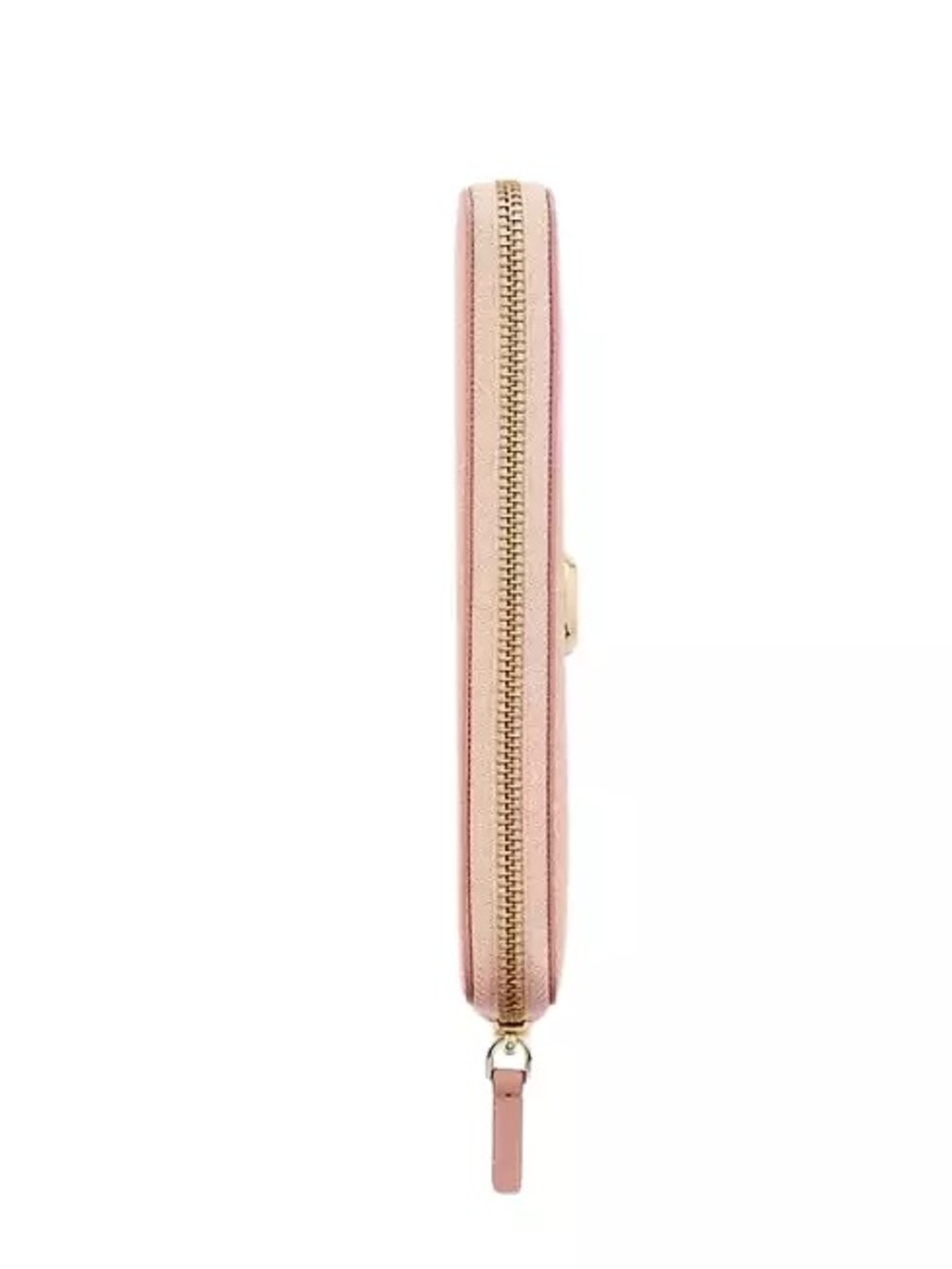 Marc Jacobs Pink Zip-Around Leather Wristlet Wallet with Gold Hardware - Picture 4 of 4